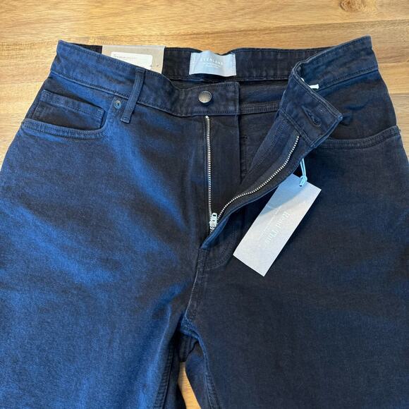 Everlane The Curvy Cheeky Jean Size 31 Crop Black Denim NWT - Picture 8 of 15